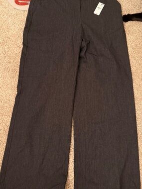 Express Black Straight-Leg Dress Pants